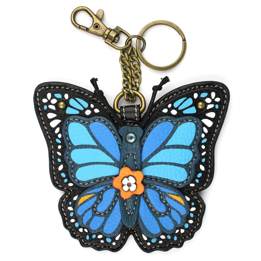 Llavero / Monedero - Mariposa