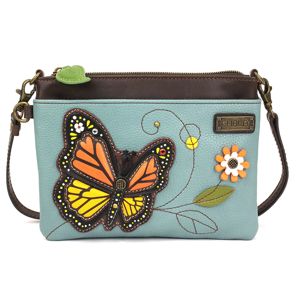 Cartera estilo Crossbody -  Mariposa Monarca