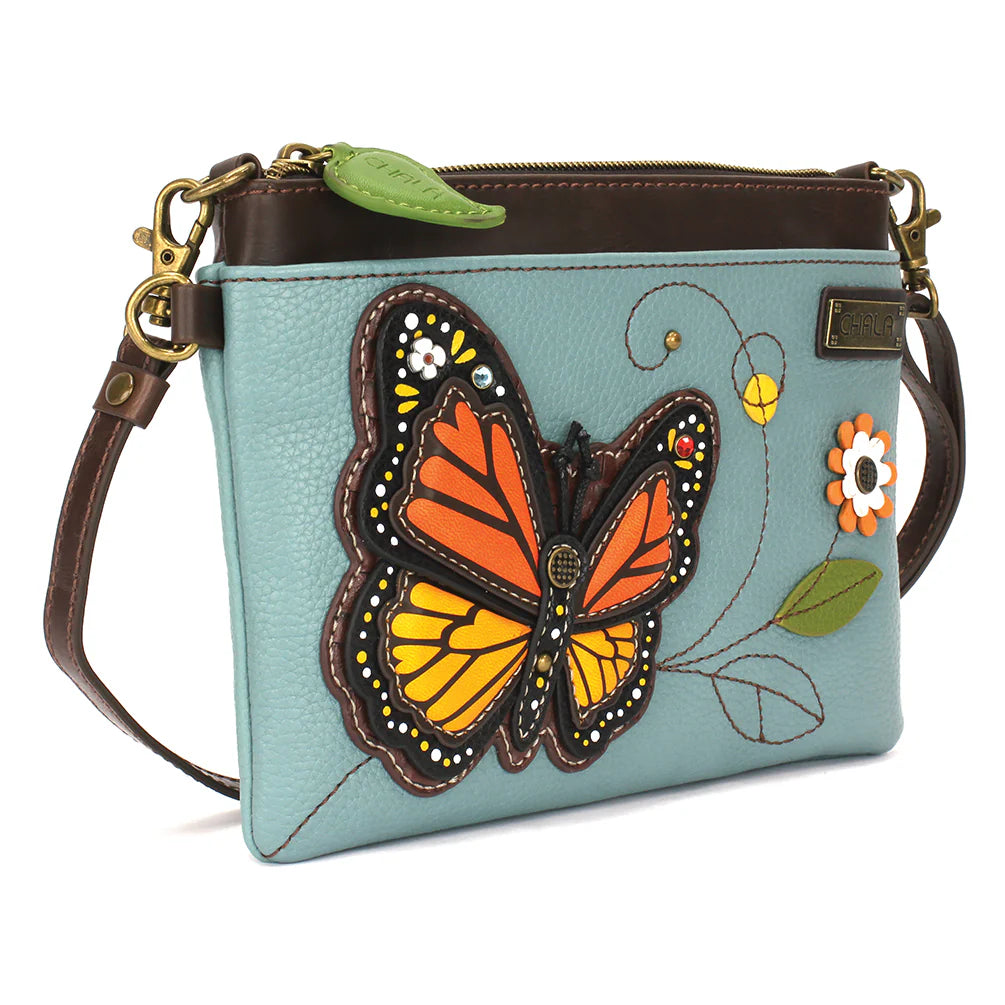 Cartera estilo Crossbody -  Mariposa Monarca