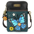 Cartera estilo Crossbody - Mariposa Azul
