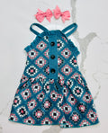 Vestido para mascota + Lazitos para el pelo