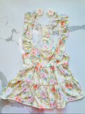 Vestido floral para mascota talla S