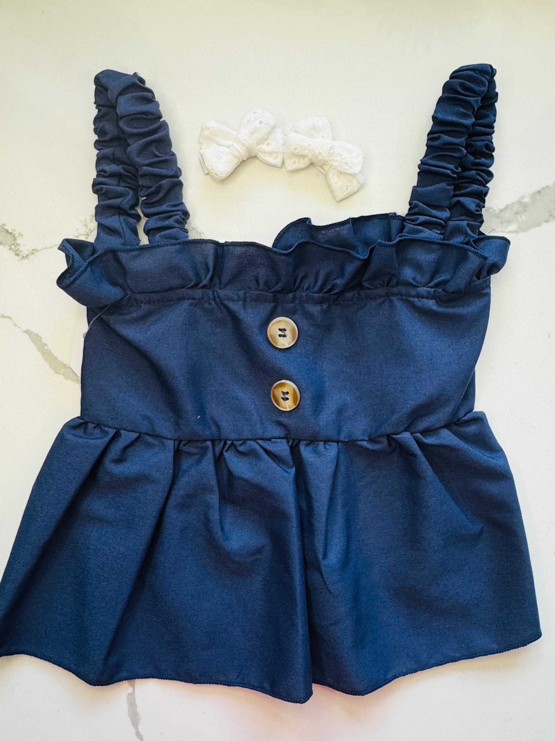 Vestido para mascota talla S + Lazitos para el pelo