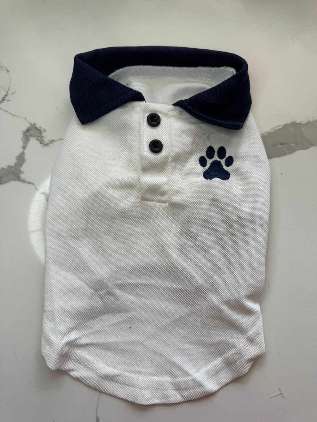 Camisa estilo polo para mascota