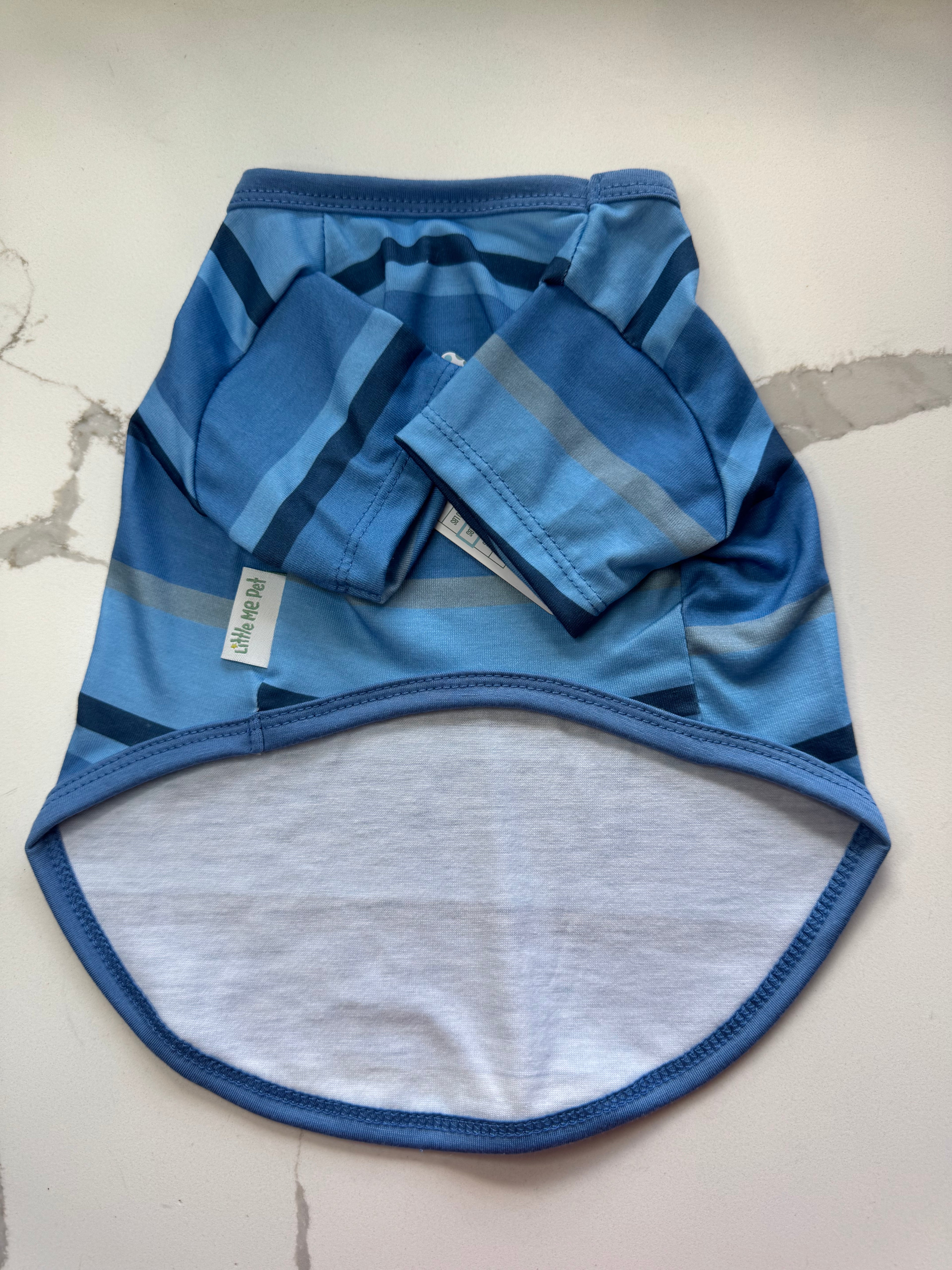 Pullover a rayas para mascotas