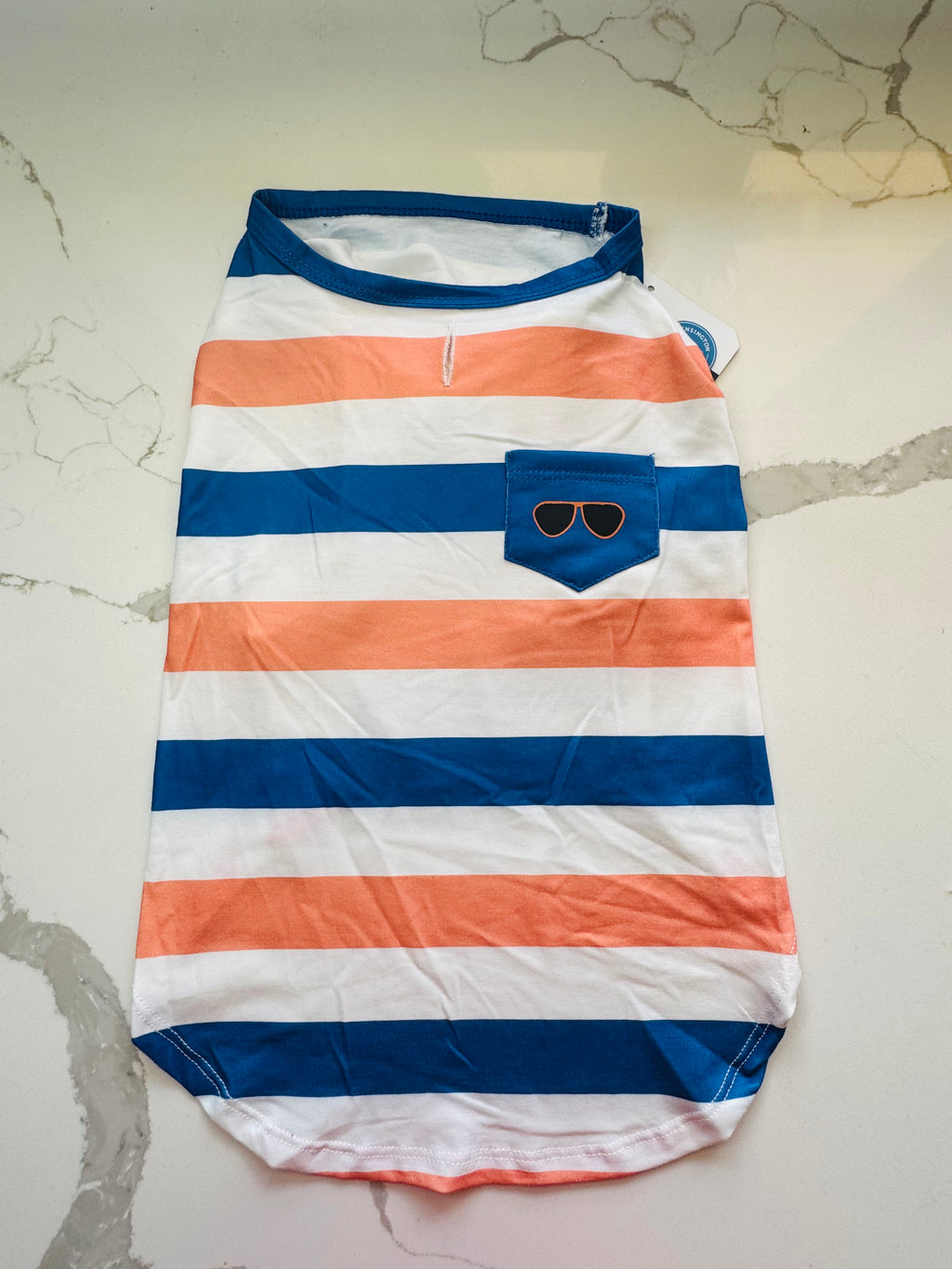 Pullover a rallas para mascotas