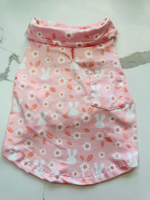 Camisa para mascota estilo hawaiana