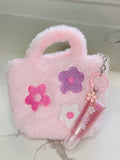 Mini cartera para mascotas + brillo de labios para mama