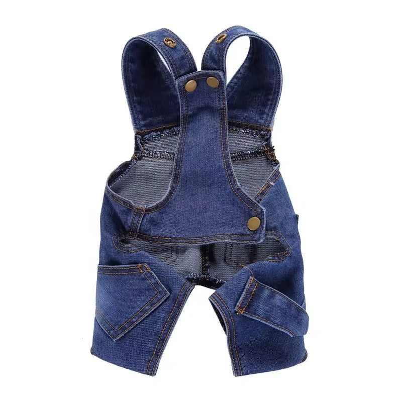 Overall de Mezclilla para Mascota